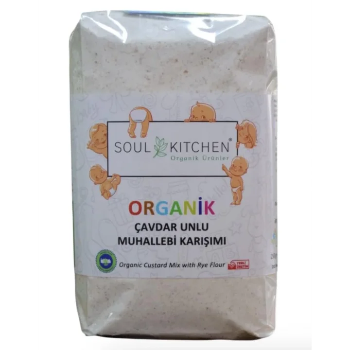 SOUL KITCHEN ORGANİK ÇAVDAR UNLU MUHALLEBİ KARIŞIMI 250GR
