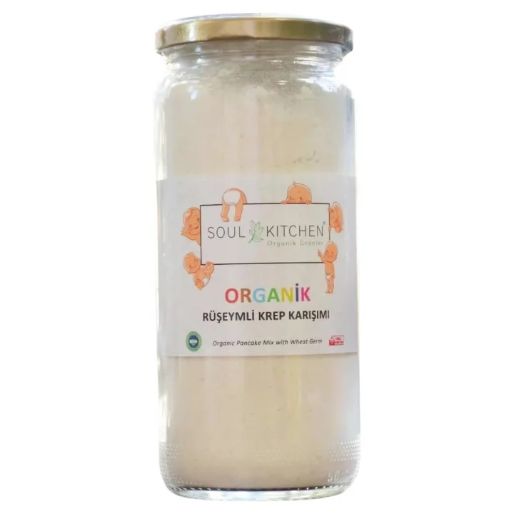 SOUL KITCHEN ORGANİK RÜŞEYMLİ KREP KARIŞIMI 300GR