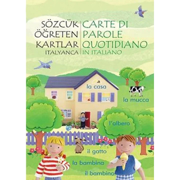 Sözcük Öğreten Kartlar - İtalyanca
