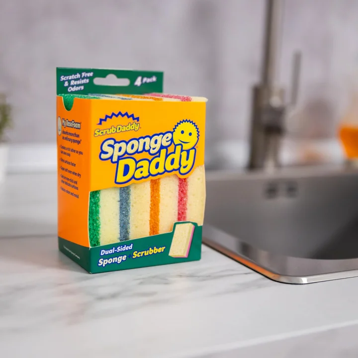 Sponge Daddy Bulaşık Süngeri (4lü Paket)