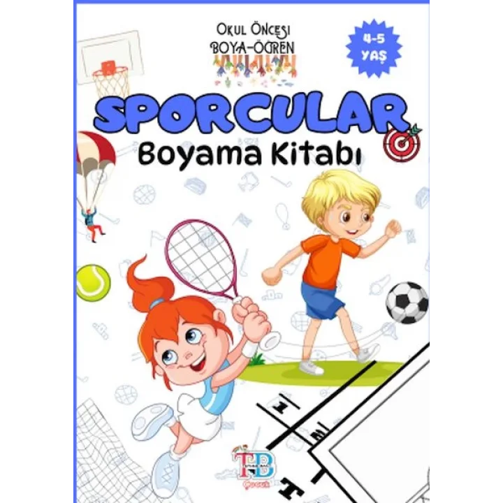 Sporcular Boyama Kitabı