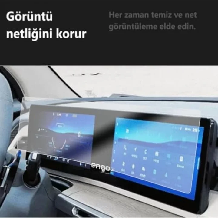 Ssangyong Torres Evx İle Uyumlu Mat Ekran Koruyucu Multimedya Gösterge