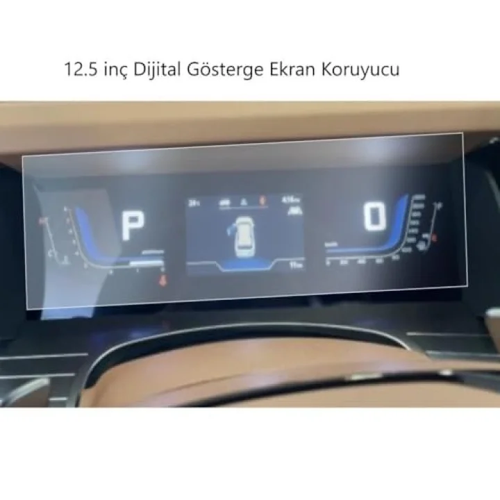 Ssangyong Torres İle Uyumlu Mat Ekran Koruyucu Multimedya Ve Gösterge
