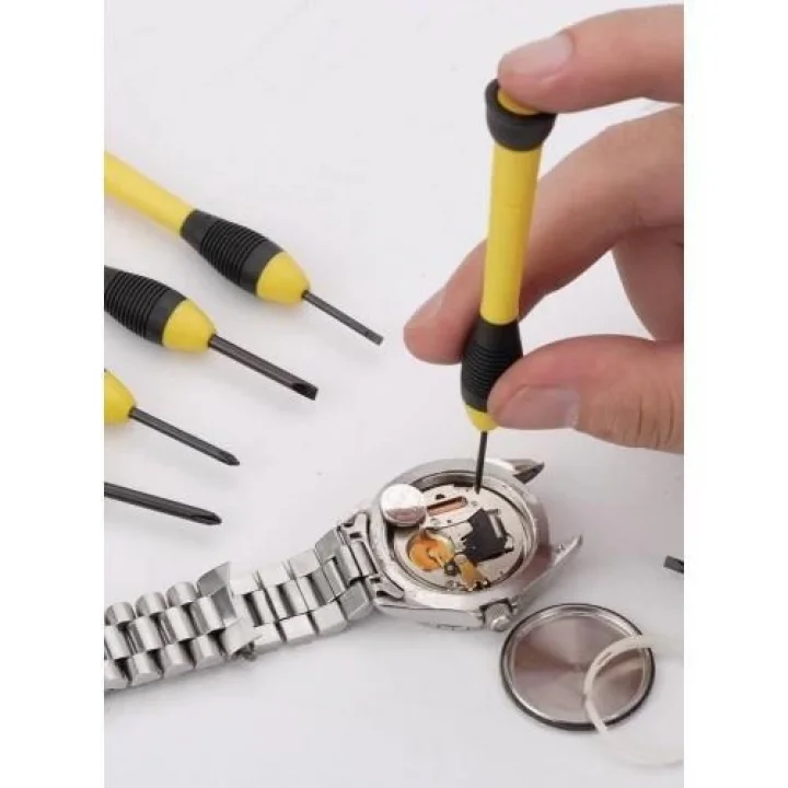 Mey İthalat®  ST066052 Saatçi Tornavida Seti 6 Parça
