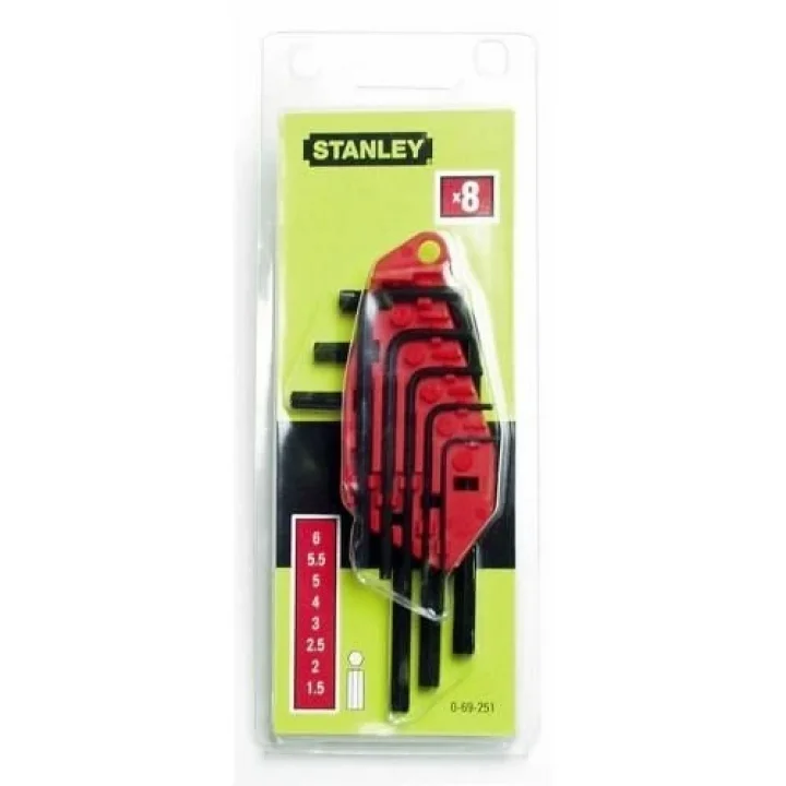 Mey İthalat®  ST069251 8 Parça Allen Anahtar Takımı