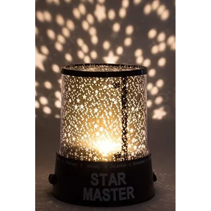 Star Master Yıldız Yansıtmalı Gece Lambası Projeksiyon Bebek Odası Lamba Dekoratif Lamba