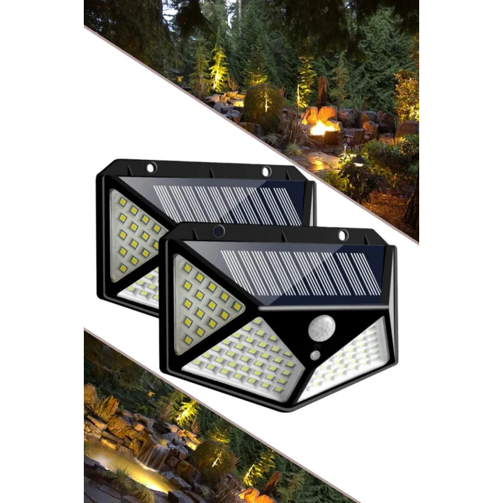 StarMax Güneş Enerjili Hareket Sensörlü Ip65 Suya Dayanıklı 100 Led Lamba 1410