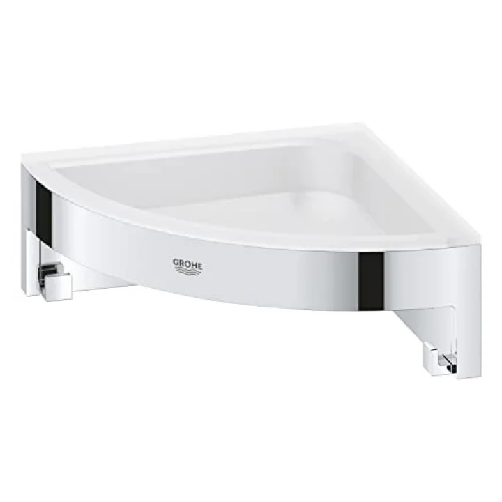 Start Cube QuickFix Köşe Duş Rafı | Duş/Banyo Aksesuarları | Krom | 41106000