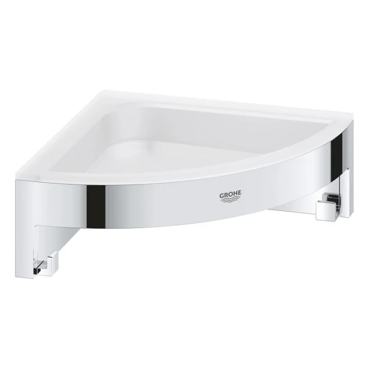 Start Cube QuickFix Köşe Duş Rafı | Duş/Banyo Aksesuarları | Krom | 41106000