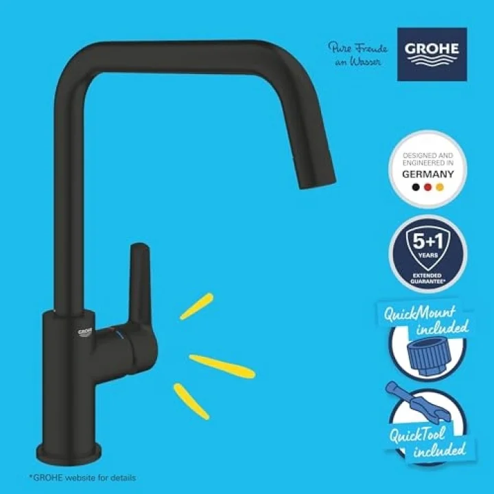 Start QuickFix Eviye Bataryası | 150° Dönüş Açısı | Mat Siyah | 304702430