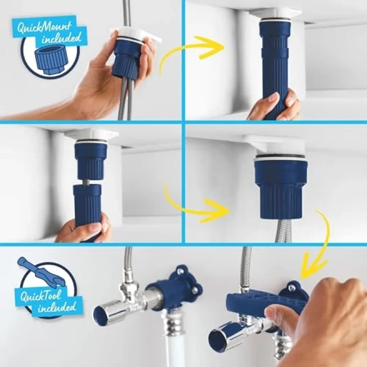 Start QuickFix Eviye Bataryası | 150° Dönüş Açısı | Mat Siyah | 304702430