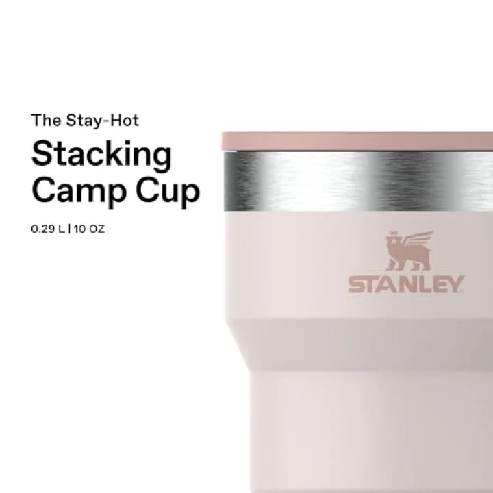 Stay-Hot Termos Bardak 0.29 Litre - Pembe Kuvars (Rose Quartz) | Paslanmaz Çelik