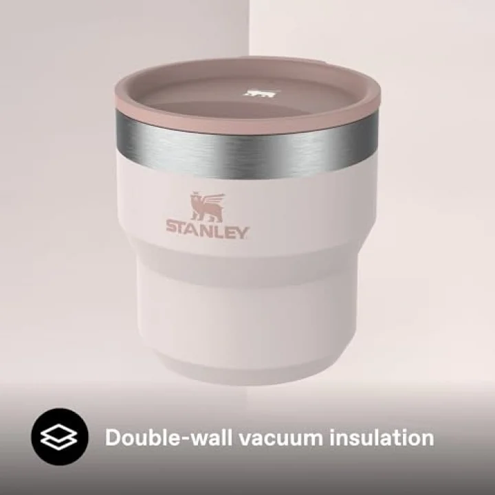 Stay-Hot Termos Bardak 0.29 Litre - Pembe Kuvars (Rose Quartz) | Paslanmaz Çelik