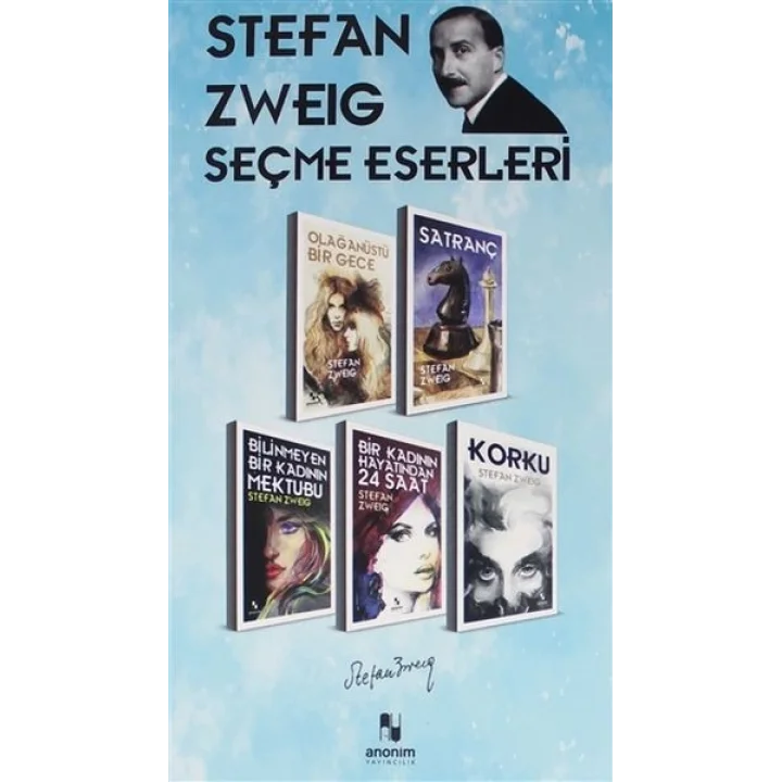 Stefan Zweig Seçme Eserleri - (5 Kitap Kutu)
