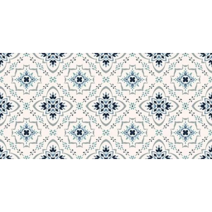 StickerArt Yer Kaplama Zemin Kaplama Folyosu 65x130 cm Talevera Pattern