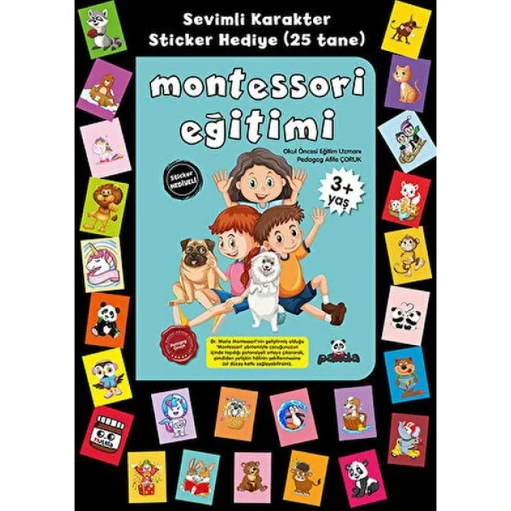 Stickerlı 3+ Yaş Montessori Eğitimi