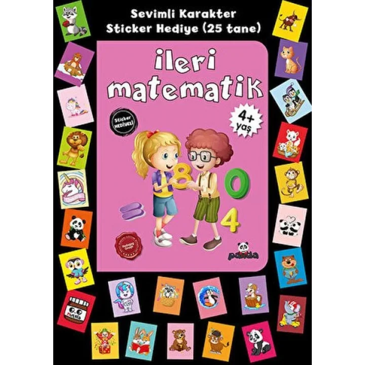 Stickerlı 4+ Yaş İleri Matematik