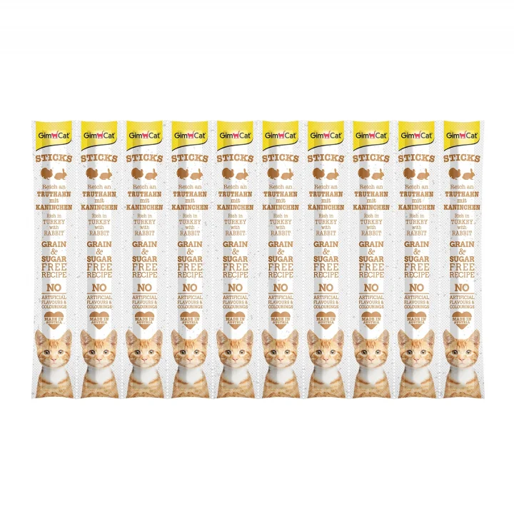 Sticks Hindi Etli Tavşan etli Ödül Çubukları 50 gr - 10lu