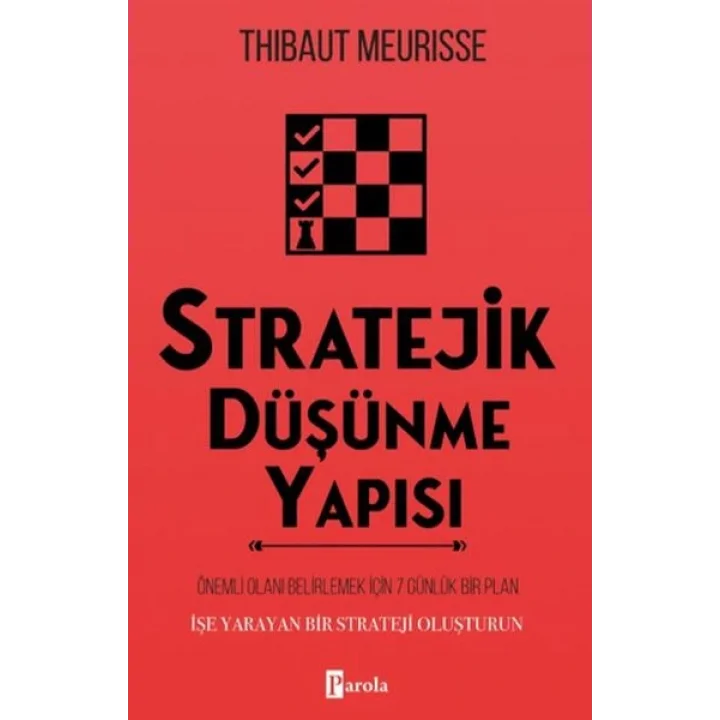 Stratejik Düşünme Yapısı