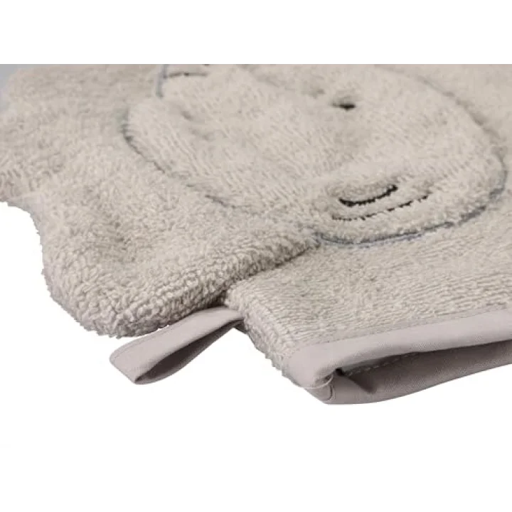 Sty Elephant Gri Havlu Sabunluk