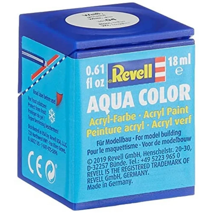 Su Bazlı Maket Boyası Beyaz Parlak 18 Ml (36104)