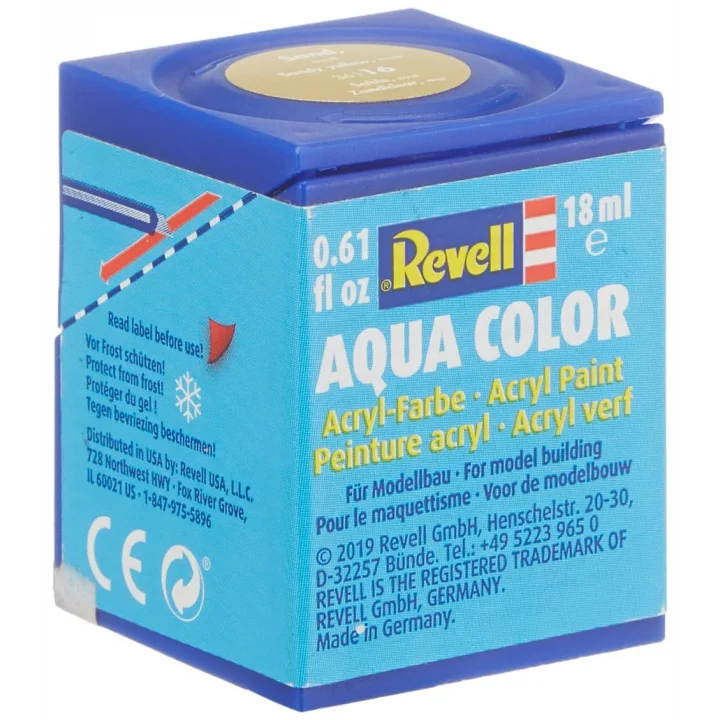 Su Bazlı Maket Boyası Kum Sarısı Mat 18 Ml (36116)