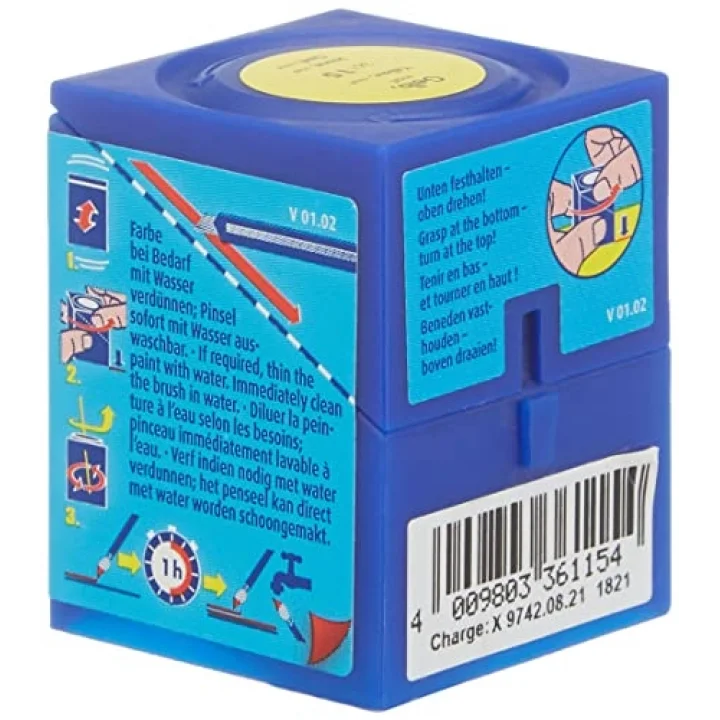 Su Bazlı Maket Boyası Sarı Mat 18 Ml (36115)