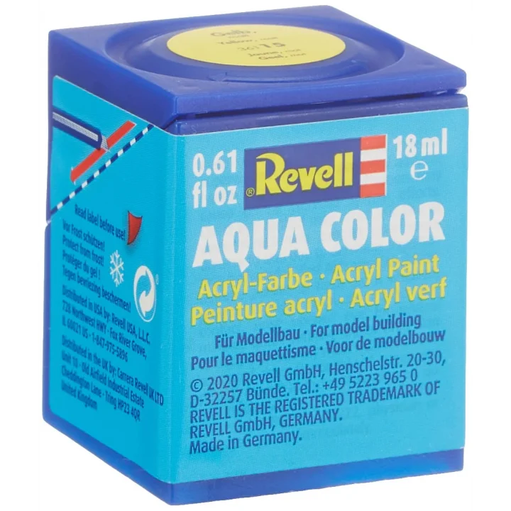 Su Bazlı Maket Boyası Sarı Mat 18 Ml (36115)