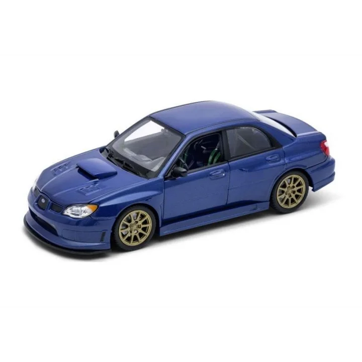 Subaru Impreza Wrx Sti 1/24 Mavi Model Araba