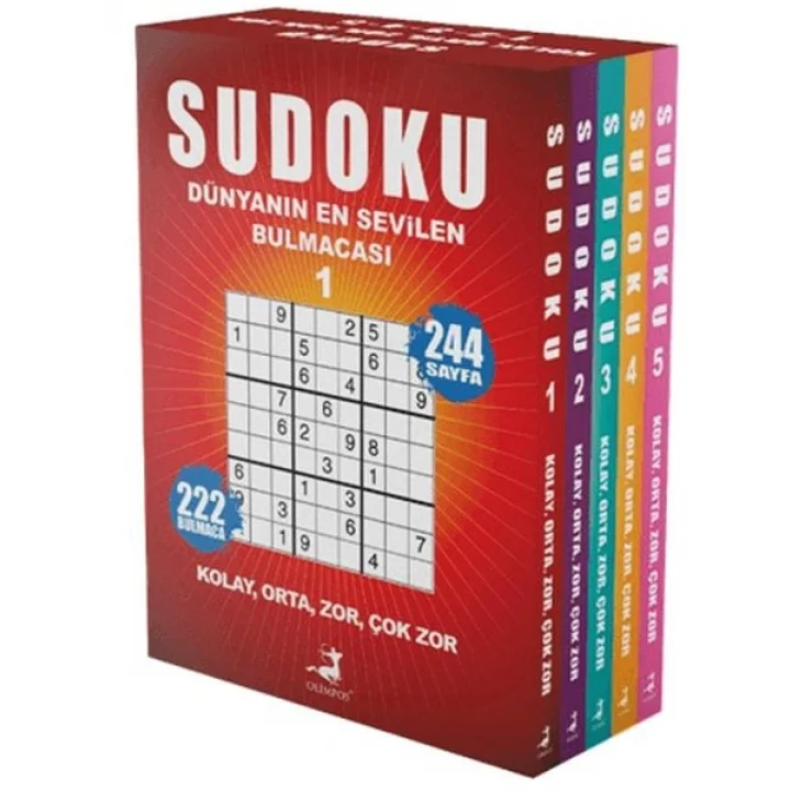 Sudoku 5 Kitap Set
