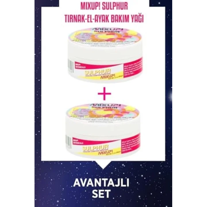 Sulphur Tırnak Bakım Yağı 56 gr x 2li Set