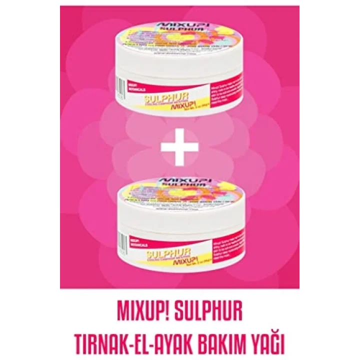 Sulphur Tırnak Bakım Yağı 56 gr x 2li Set