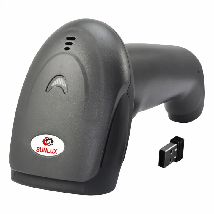 SUNLUX XL-9309B 1D KABLOSUZ LAZER BARKOD OKUYUCU