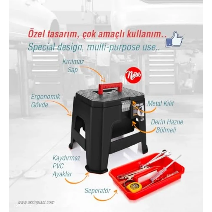 Süper Bag Tabure Takım Çantası