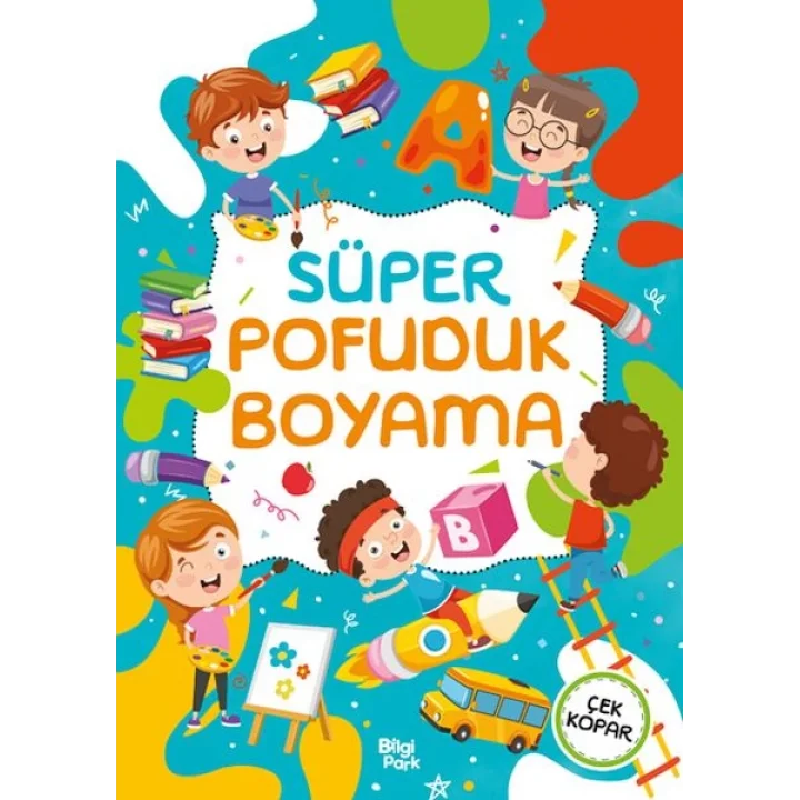 Süper Pofuduk Boyama Kitabı