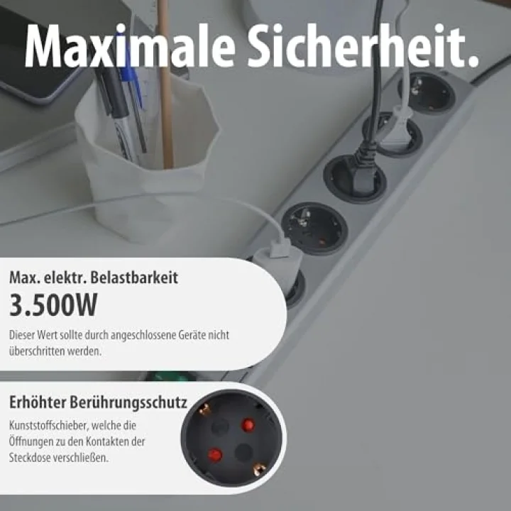 Super-Solid 13.500 mAh 5li Akım Korumalı Priz