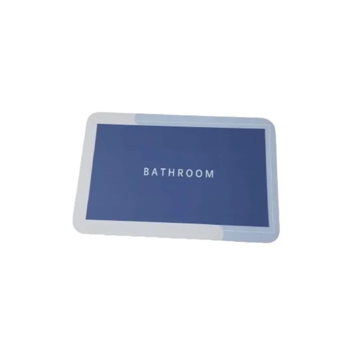 Süper Su Emici Dikdörtgen Kaymaz Tabanlı Paspas 60 cm x 39 cm
