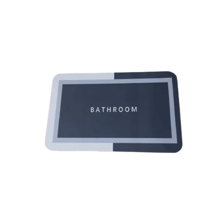 Süper Su Emici Dikdörtgen Kaymaz Tabanlı Paspas 60 cm x 39 cm
