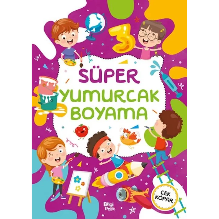 Süper Yumurcak Boyama Kitabı