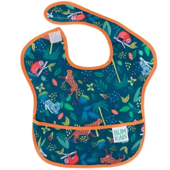 SuperBib Jungle Önlük, Çok Renkli