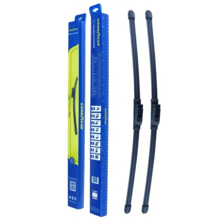 Supermute Muz Silecek Seti 2 Parça, Alfa Romeo Mito 2008-2025, 650mm/380mm Boyut