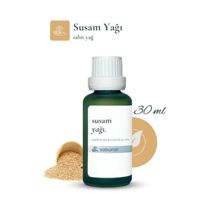Susam Yağı 30 ml - Cilt ve Saç Bakımına Uygun Doğal Yağ