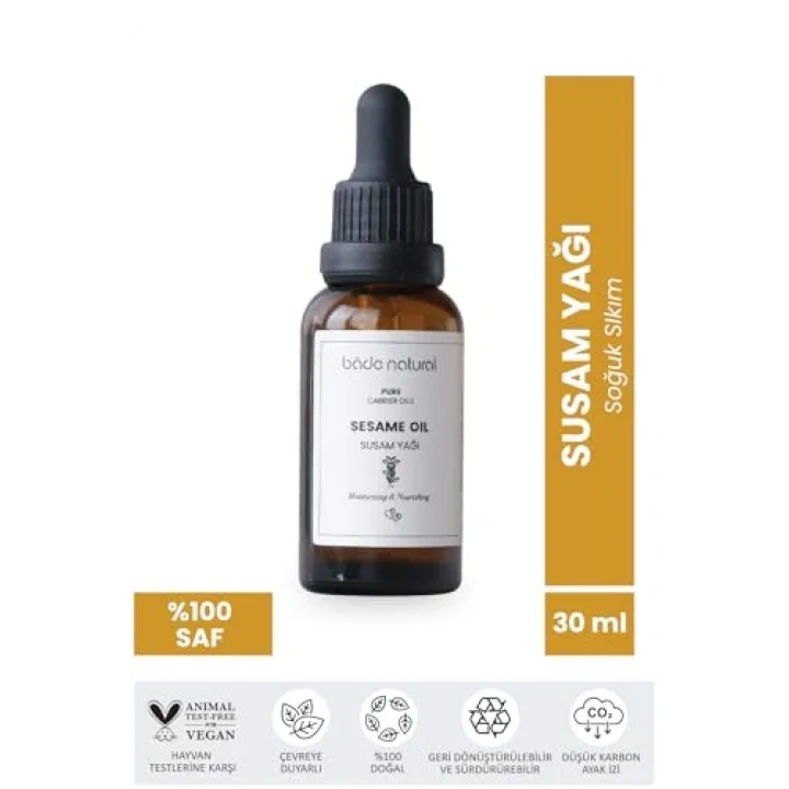 Susam Yağı Soğuk Sıkım%100 Saf 30 ml