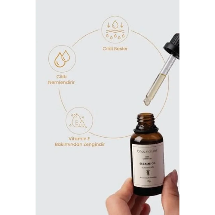 Susam Yağı Soğuk Sıkım%100 Saf 30 ml