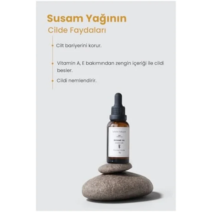 Susam Yağı Soğuk Sıkım%100 Saf 30 ml