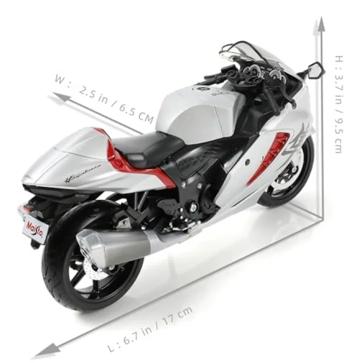 SUZUKİ HAYABUSA 1:12 ÖLÇEK MAİSTO LİSANSLI