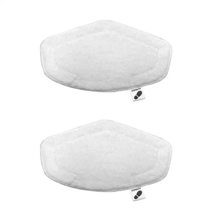 SV Serisi Oval Mop 2li Microfiber Seti, Beyaz