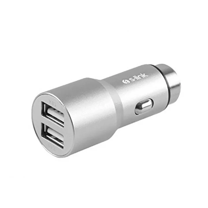 SW-C7 5V 3.1A Çift Usb Gold Araç Şarj Cihazı