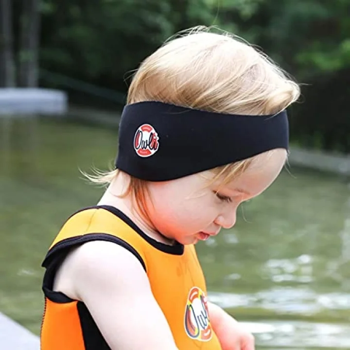 Swimwarm Kulak Koruyucu Bebek Siyah