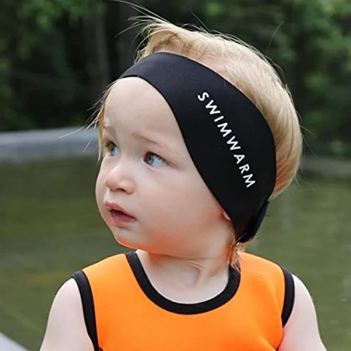 Swimwarm Kulak Koruyucu Bebek Siyah